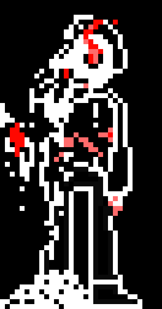 [6a27ef] *the bullet would phase throught the gaster blaster cuz its melting  ~{Fax}~