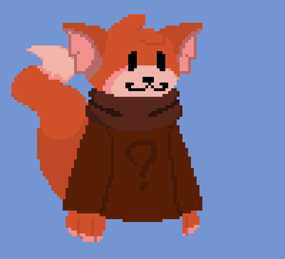 [77b851] ( So Finx, what should the pants be? Like the color and style? )