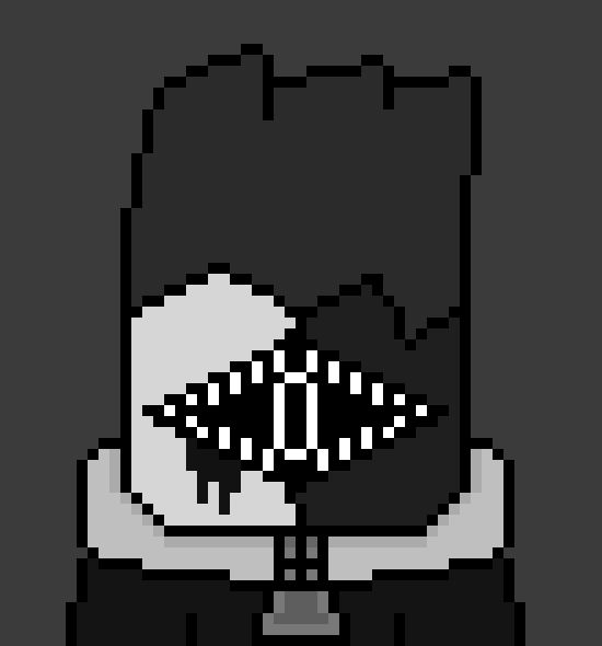 [812b32] *he also draws a variant of that strange molt with a distorted mouth*  - Molt!