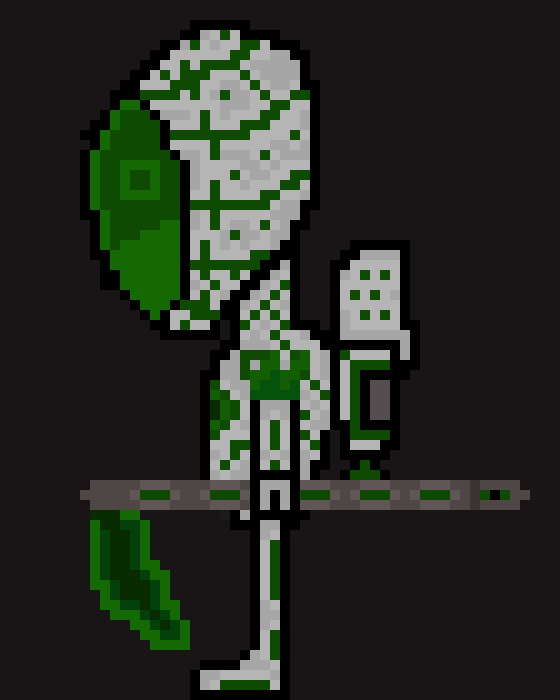 [d436d4] *green appears into existence ,but he seems powered off* 