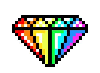 [9664c4] Rainbow Diamond
