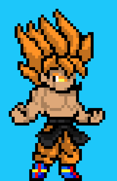 [6b8cb3] My Version Of: What If Broly and Goku Were Sent To Earth? Legendary Super Saiyan Form