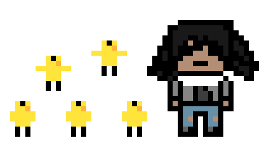 [342f0f] danganronpa pixel sprite base