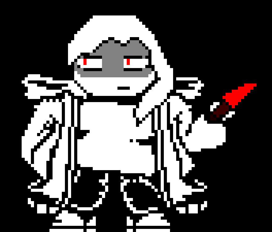 [7a0a81] *she dodges those with ease, then counters one of the attacks with her knife, then stabs one of the bot's weak points.*