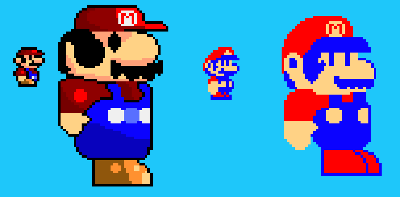 [9664c4] Giant super mario Part 3