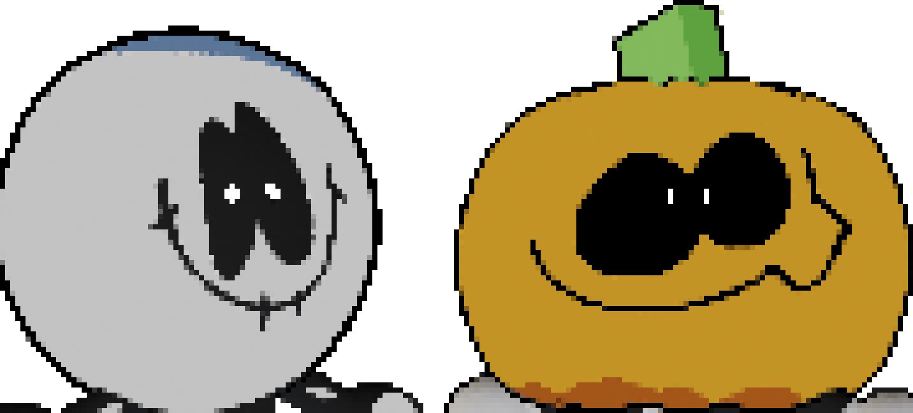 [acbc50] (back to rp) *they shout out SPOOKY MONTH! to the ghosts and walk away*