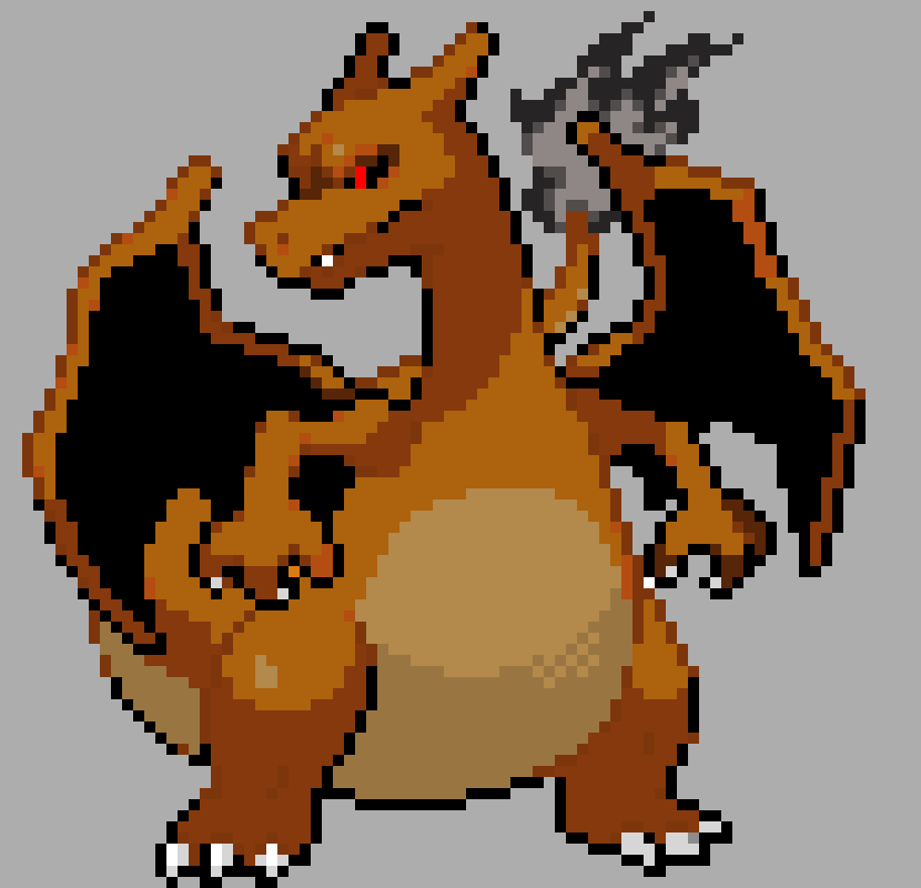 [7398c2] hp 158/154. Uses Blast Burn! :Red