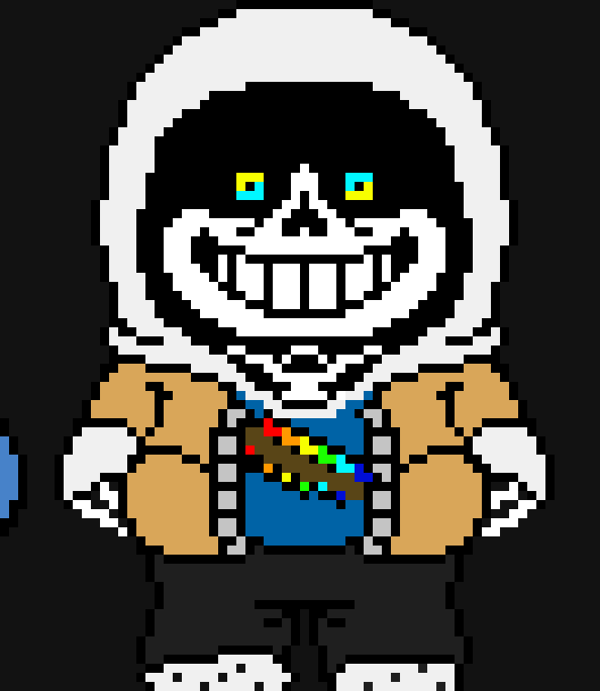 [b7b435] creator sans v2-no you can't, I'm going to start a super big proplem right now and theres nothing you can do to stop me*runs away*