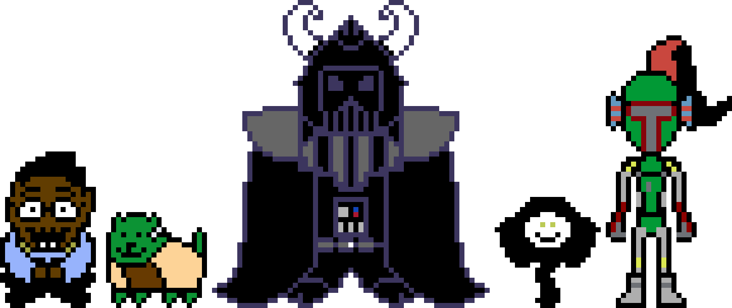 [76237e] UnderWars AU Overworld Sprites. ( Part 2 )