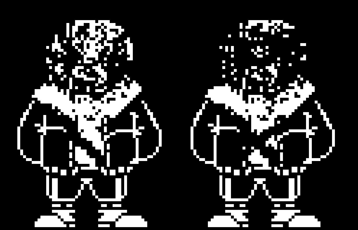 [3204a1] Undertale last breath Sans Sprite (my version)
