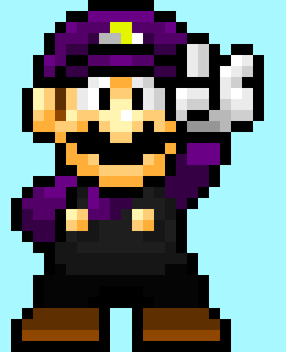 [c38309] Made a Waluigi Recolor for Luigi (Kerumi)