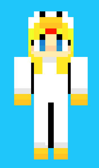 [90bae8] minecraft girl