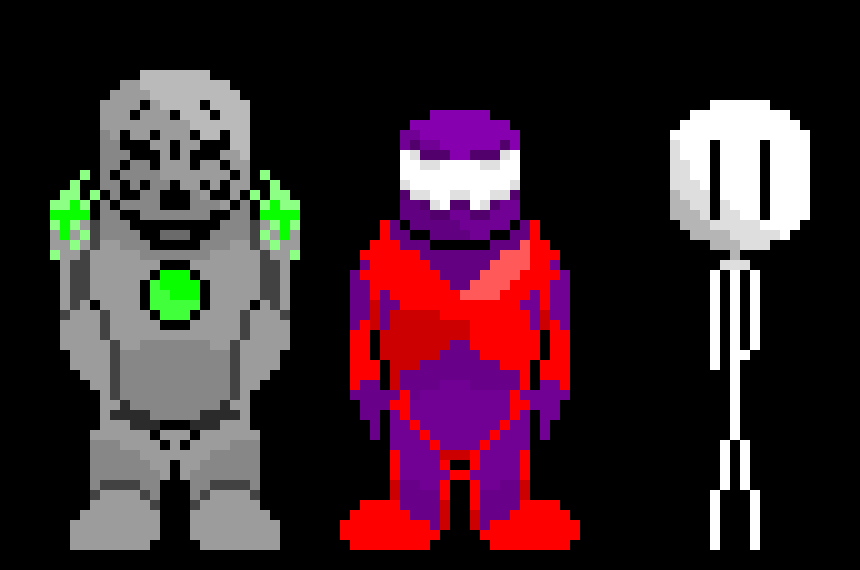 [a2471d] Krazy Time Trio (Colored & Shaded)