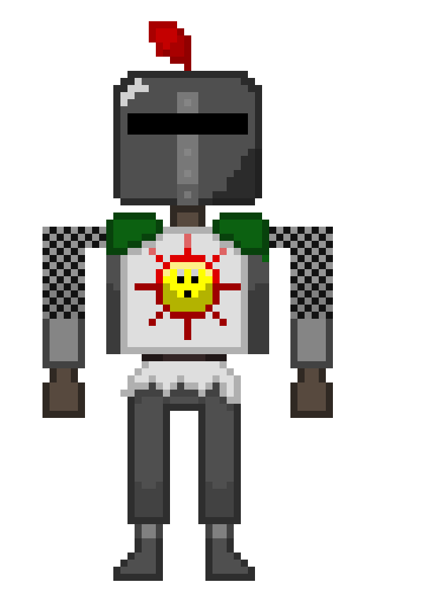 [de8c0d] Solaire: *Solaire walks away to his tent in the forest*