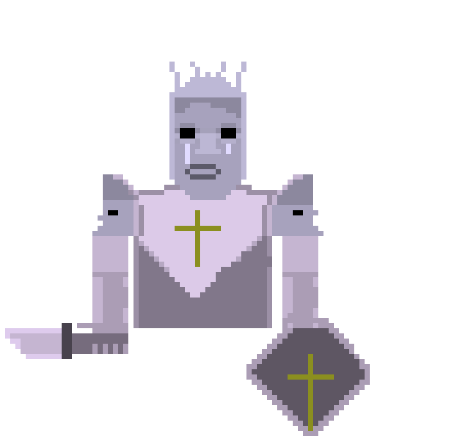 [6762c2] the new improved looking glass knight but he is legless