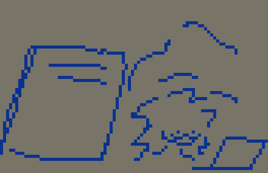 [a56108] "Haha- funny puter." The homework and mountain of clothes I still have yet to do: