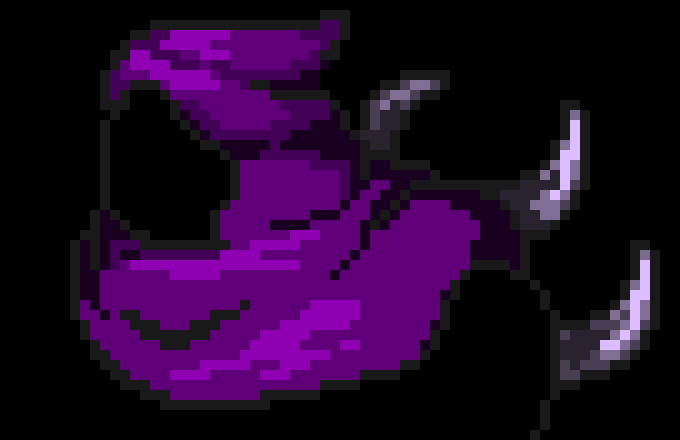 [5101cd] *his eyes spread apart as he puts the pie in the hole in his cloak* (reference to phase 3 of signus)