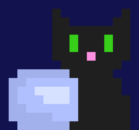 [35d785] cat with sphere