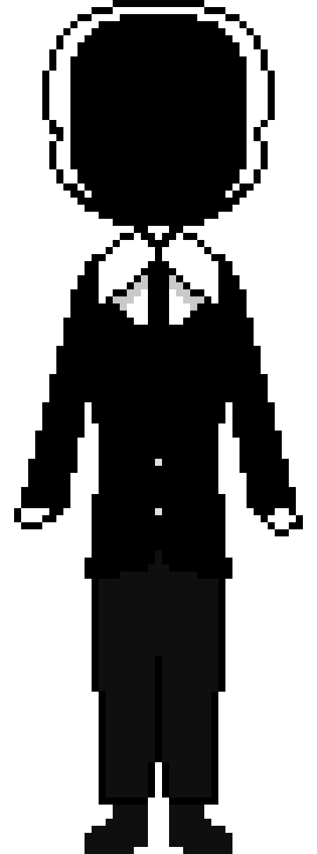 [f40165] Silence noir sans