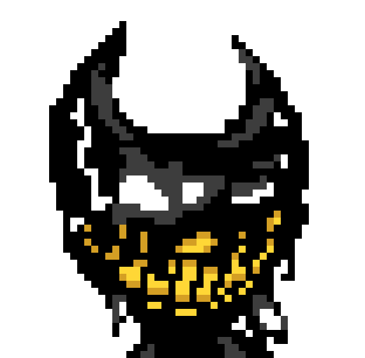 [fcc22b] -throws ink around the area- -Bendy