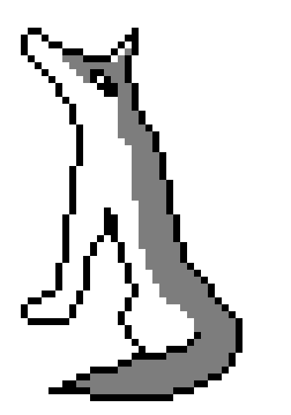 [a41074] *growls at the skeleton*