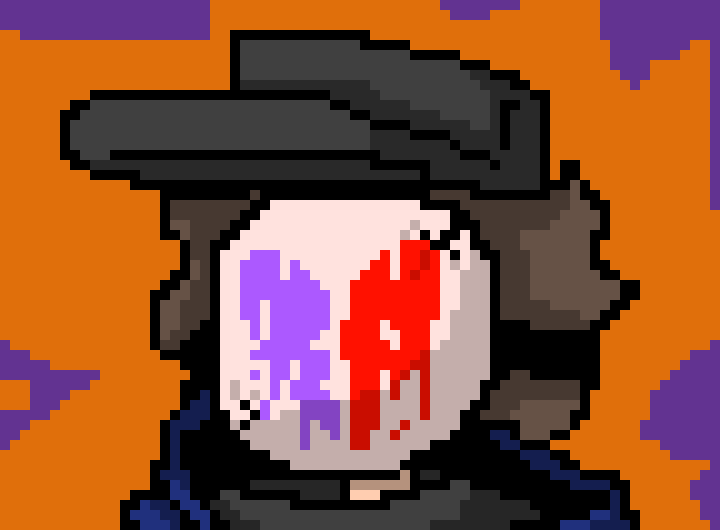 [276fb9] *he arrives at the camp screaming and running into his tent throwing the food into THE PIT(trademark) and arming himself* -geno