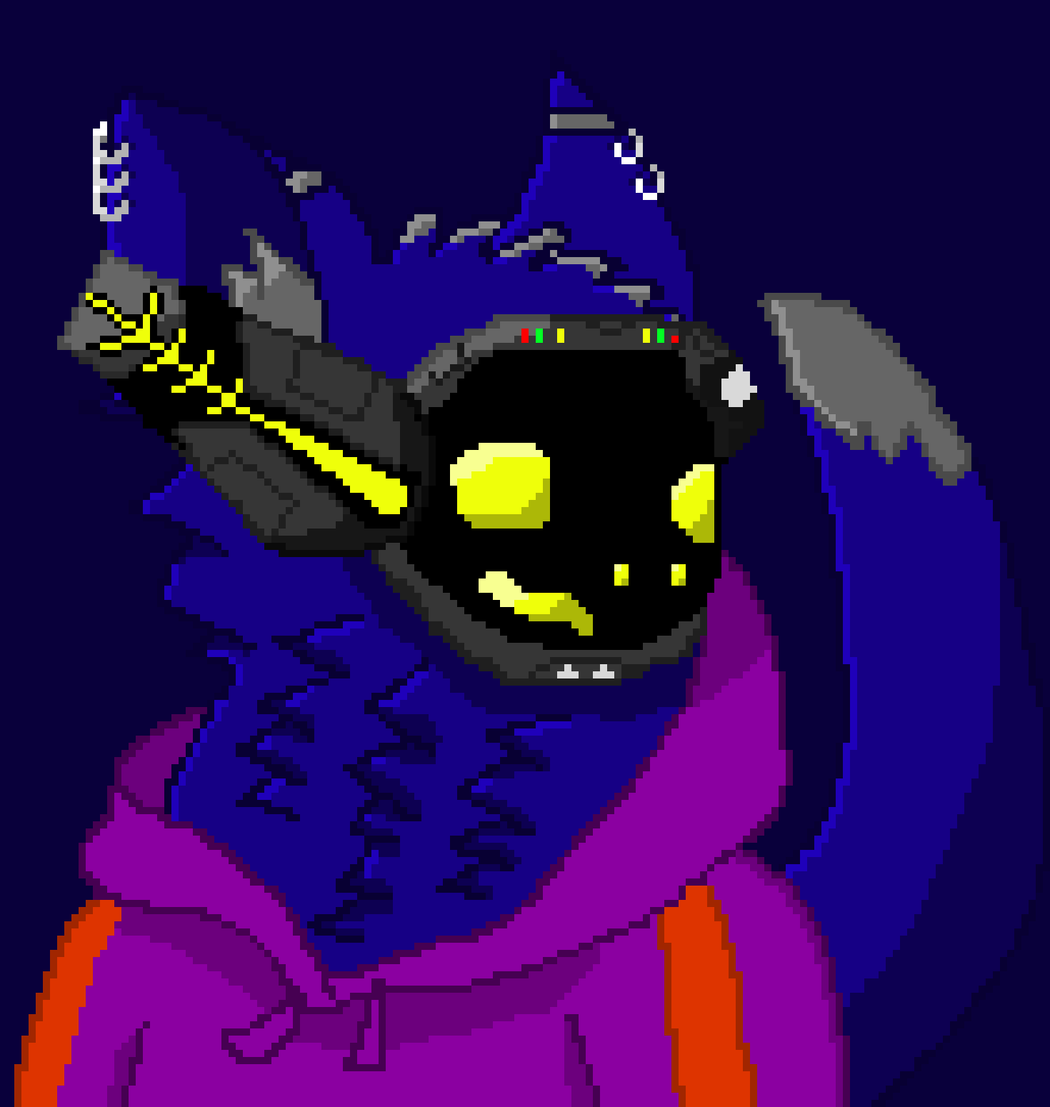 [48193a] *stops playing and starts to make dinner for himself* -John