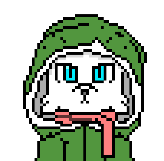 [5b2f3e] just because i wear a hood doesn't mean im an undertale copy again. 