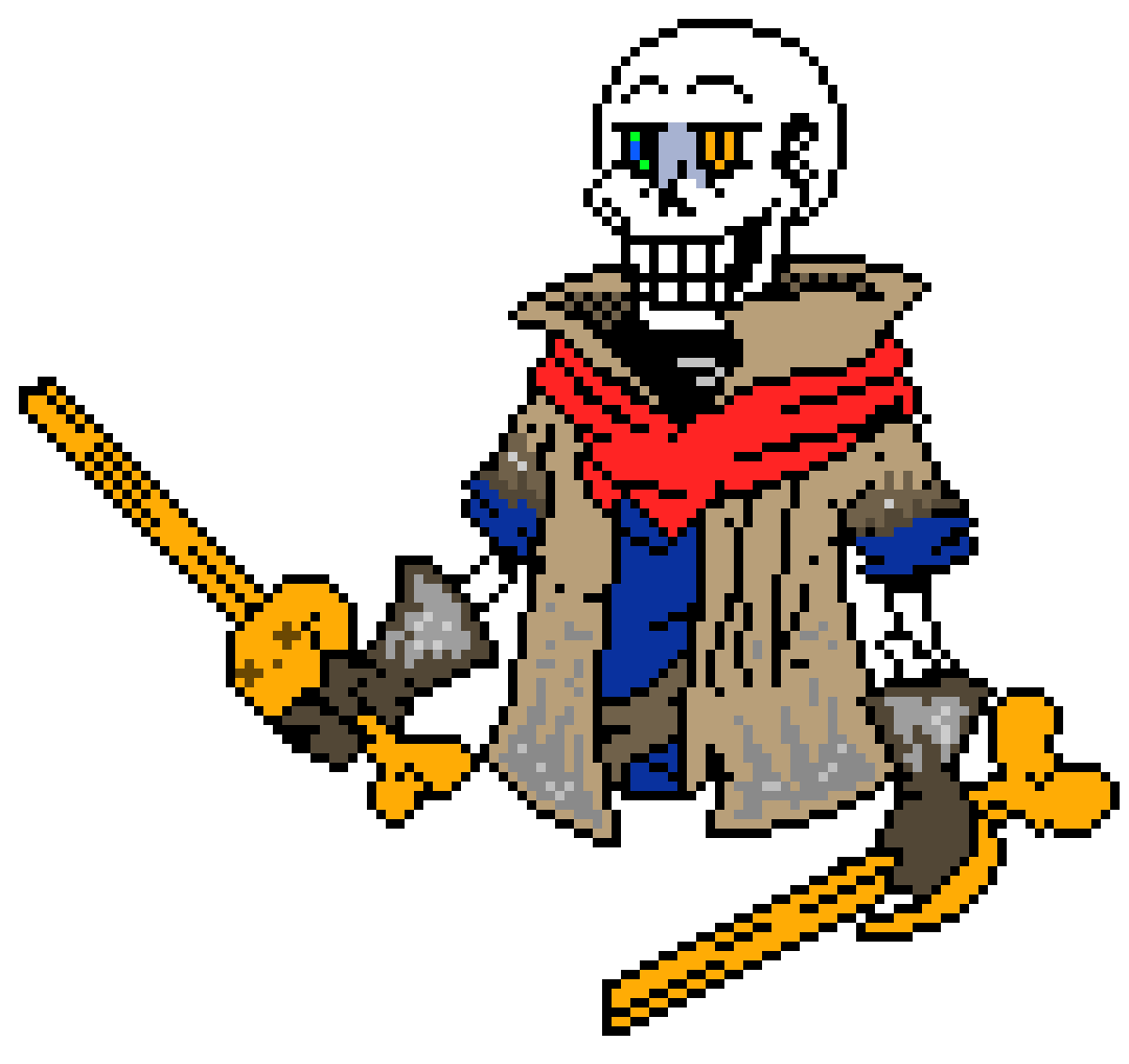 [f868dd] DustBelief Papyrus (done right!)