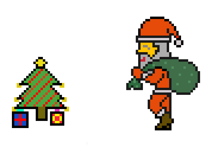 [a18eb7] Pikel art - X-Mas