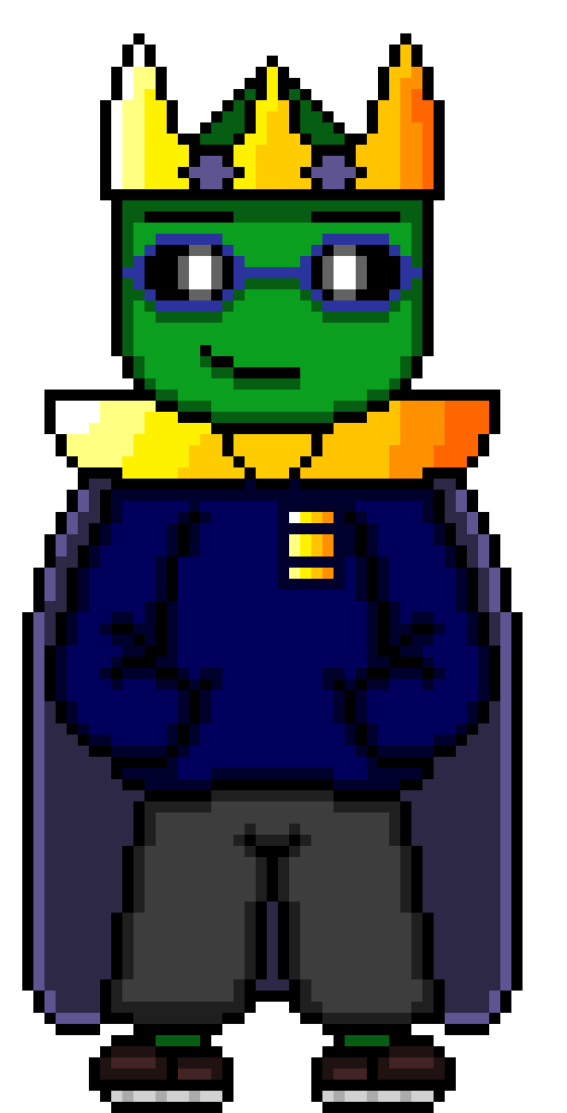 [5b2f3e] King Squid OC SNES edition - colorverse edit