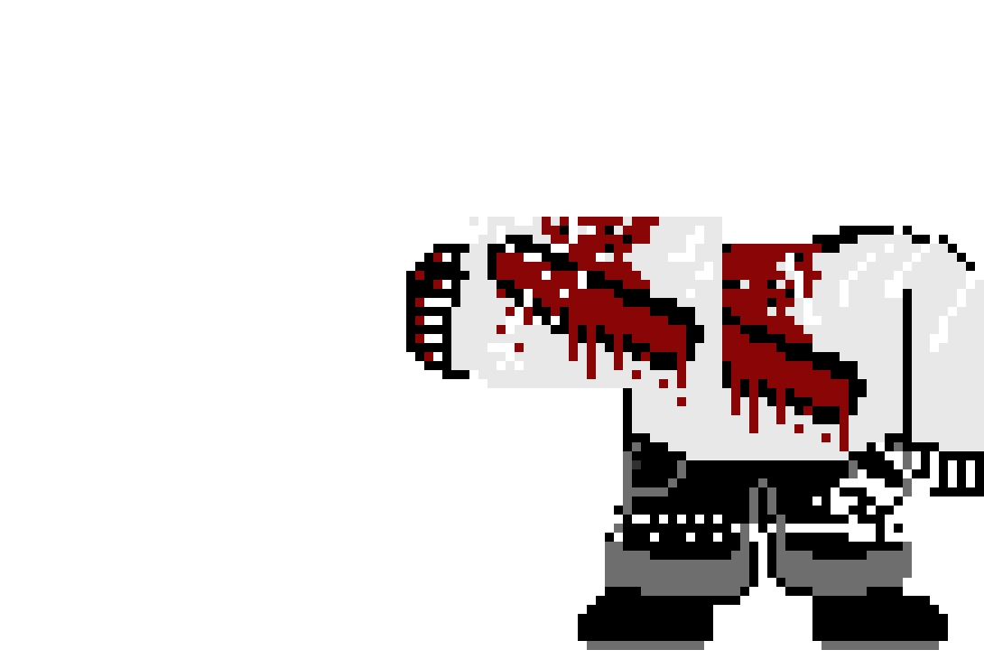 [d3d7bb] HardTale Sans without his jacket (Halloween)