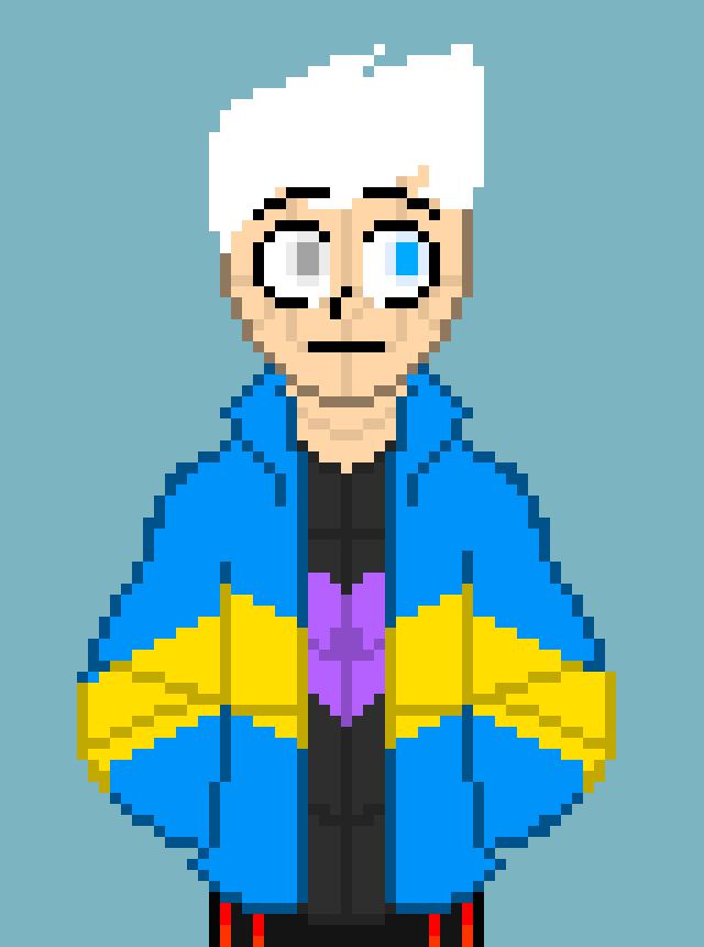 [752b4c] *It takes a minute, scanning over the room, it`s eyes giving a soft glow, before it beeped and made an air hissing sound*