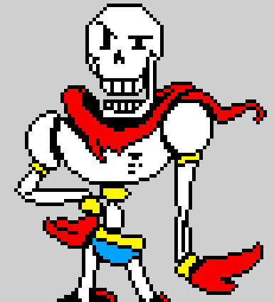 [3b8b88] Undertale Papyrus sprite