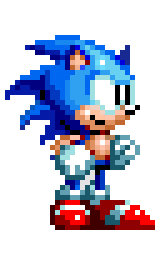 [9664c4] Sonic (Sonic the hedgehog CD 2 Fan concept)