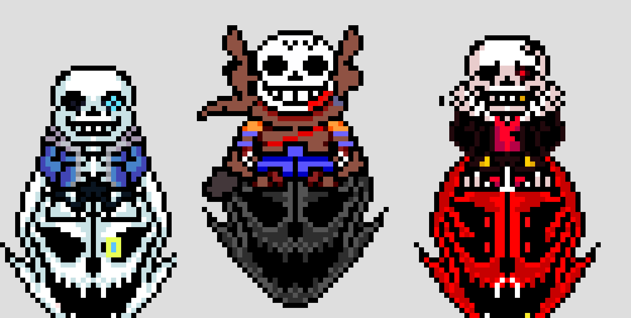 [a23199] *the 3 big gaster blasters would shoot at the rockets