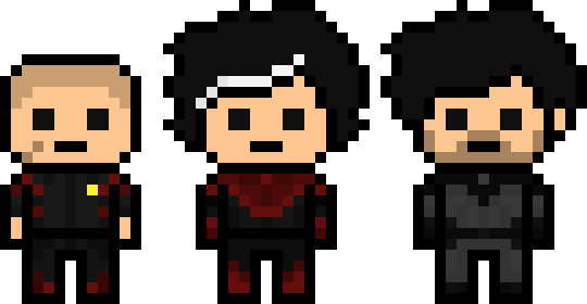 [fec244] danganronpa pixel sprite base