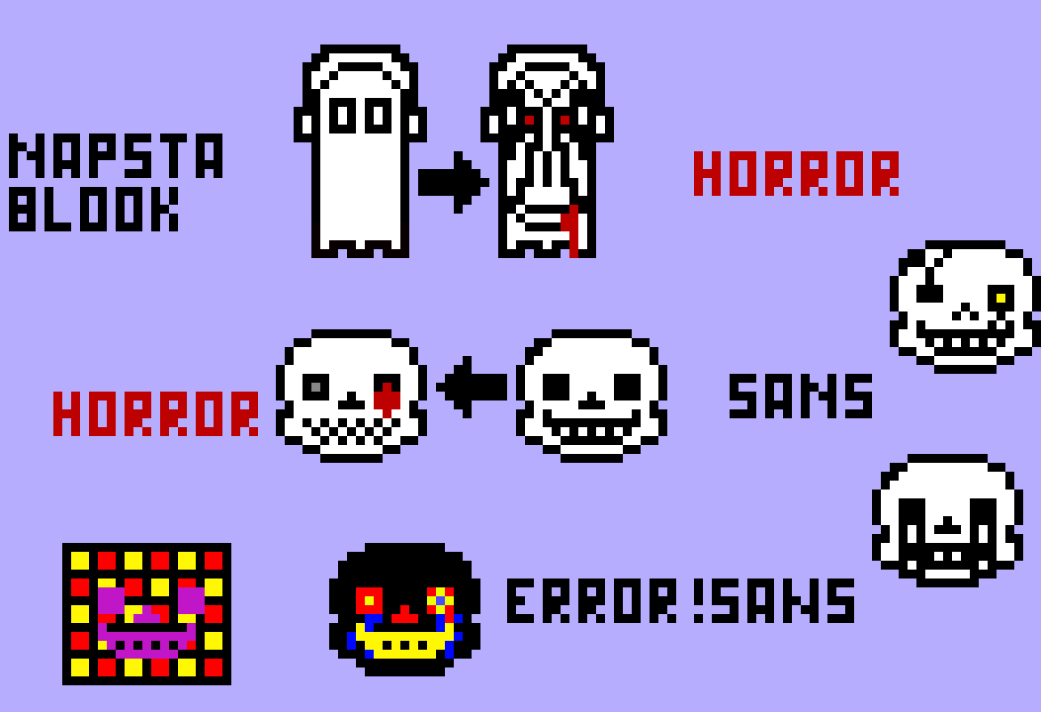 [9664c4] Sans and Napstablook