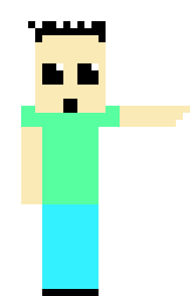 [9664c4] boby amazed and pointing