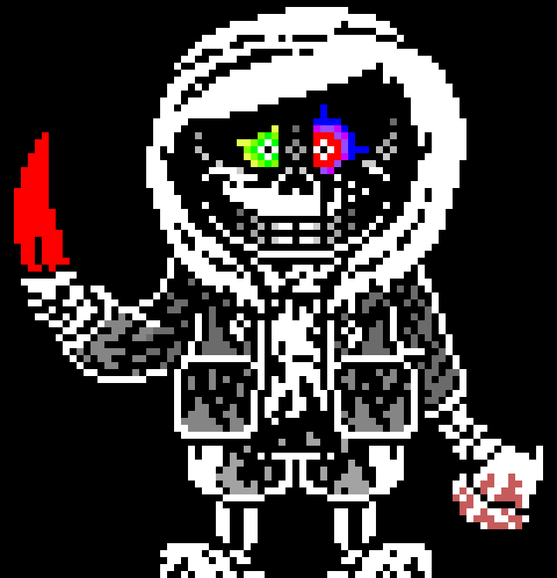 [583245] -He suddenly got out a knife and bloody ax, as his other eye appeared as well- Now... Why, would I let somebody like you go so easily?..... No really need to hurry now do we?.....