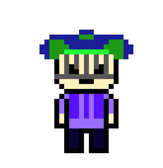 [9cd13c] danganronpa pixel sprite base:Bixlow