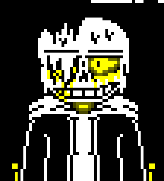 [c7b058] *after doing the funni and *NOM NOM NOM* madness's soul his hp becomes higher and a VERY VER FUCKING GLITCHY menu appears*