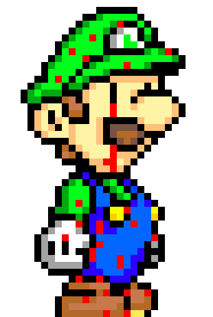 [9fa88c] *luigi.exe teleports to God and looks him into the eye, frightening him* I AM THE EVIL ONE HERE! - luigi.exe