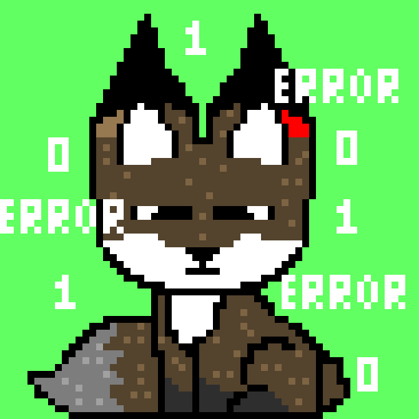 [2fe70b] *jumps on foxyla and sits on her head* *fox noises*