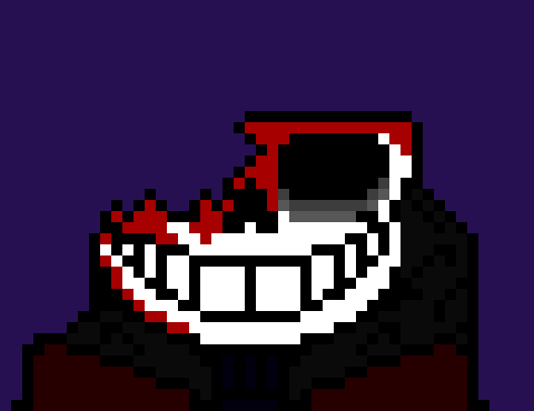 [c7b058] THERE YOU ARE! *grabs him by the skull* you do not deserve to be me.. *slams him onto the ground then starts kicking him*