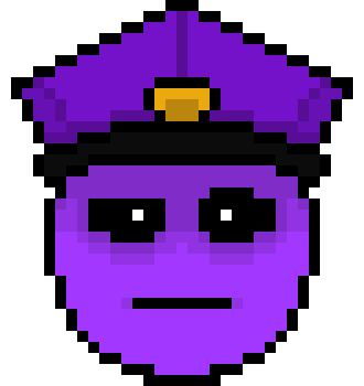 [a1828a] I just made a sprite sheet for Purple guy/William Afton/CEO of child murders