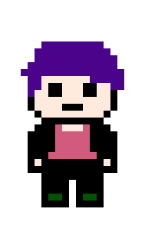 [09c9ab] danganronpa pixel jirou