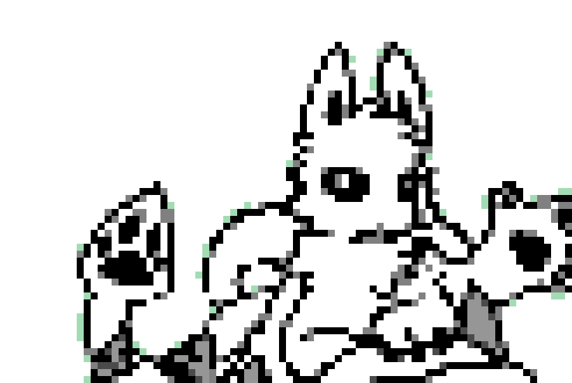 [acbc50] Could someone draw the squid dog boss without the tiger shark?