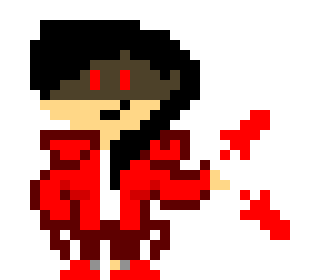 [7a0a81] *MISS. barely. good thing she fast.* So, what's it like to kill? To make people suffer? *red dagger bullet hell at chara. daggers from everywhere close in on them.*