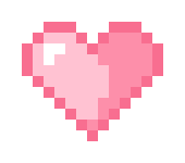 [6ac0e7] pink heart